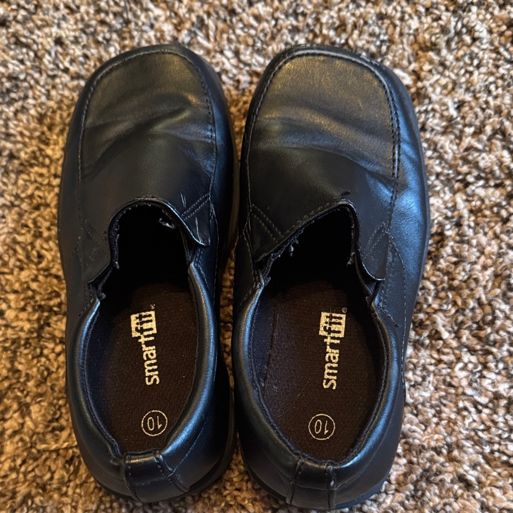 SmartFit Classic Black Loafers